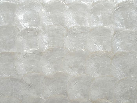 White Capiz Shell Panel