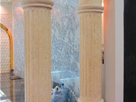 Marble Column for Hammam Decoration 018