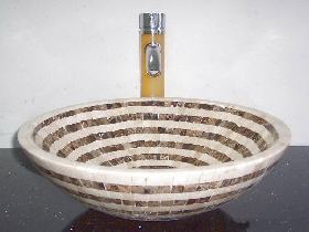 Marble Mosaic Sink