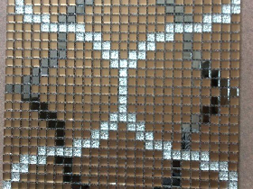 Golden Leaf Mosaic Pattern for Hamam 030