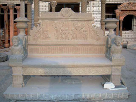 Traditional Bench in Marble