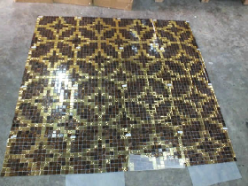 Golden Foil Mosaic Hammam 010