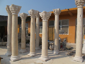 Marble Hammam Columns 004