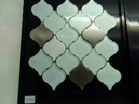 Waterjet Glass Mosaic Tiles 007