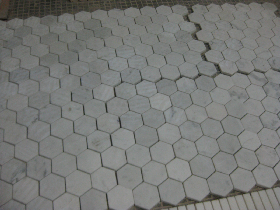 Marble Hammam Mosaic Tile 031