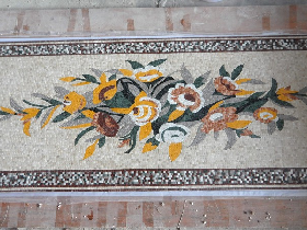 Marble Hammam Mosaic Pattern 002