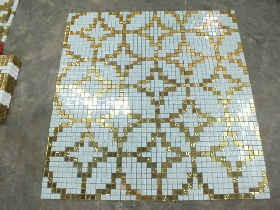 Golden Foil Mosaic Hammam 001