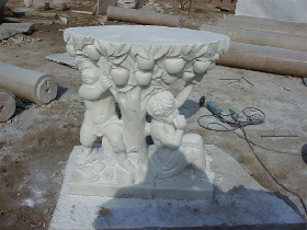 Marble Column for Hammam Decoration 028