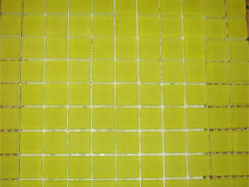 Yellow Glass Mosaic Tile