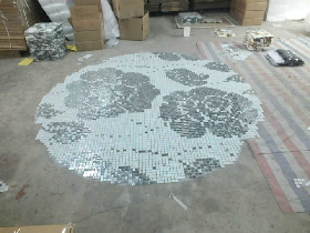 Golden Leaf Mosaic Pattern for Hamam 063