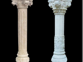 Marble Column for Hammam Decoration 017
