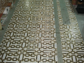 Real Gold Mosaic Hammam Wall 029