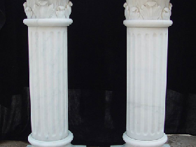 Marble Column for Hammam Decoration 014