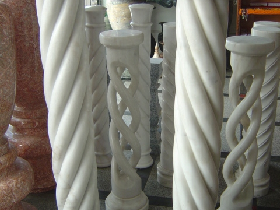 Marble Column for Hammam Decoration 043