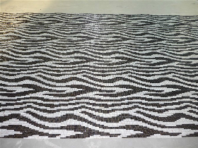 Hammam Glass Mosaic Wall Pattern 048