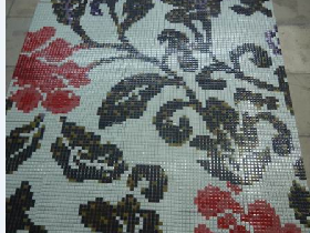 Hammam Glass Mosaic Wall Pattern 044