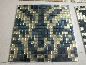 Real Gold Mosaic Hammam Wall 015