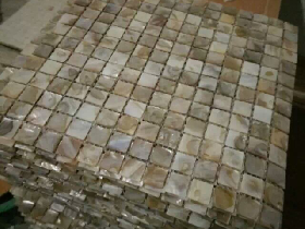 Hammam Shell Mosaic Wall Tiles