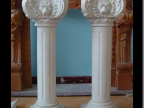 Marble Column for Hammam Decoration 016