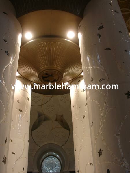 Marble Hammam Columns 008
