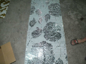 Golden Leaf Mosaic Pattern for Hamam 065