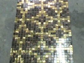 Golden Leaf Mosaic Pattern for Hamam 003