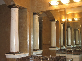 Marble Column for Hammam Decoration 059