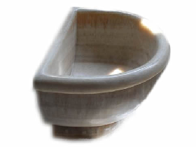 Marble Kurna for Bathroom Washing Stalls
