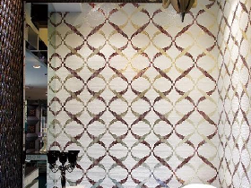 Hammam Glass Mosaic Wall Pattern 054