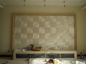 Mother of Pearl Mosaic Wall Mural