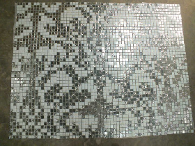 Gold Mosaic Pattern Hammam 015