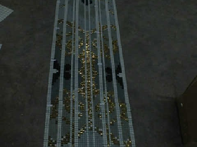 Golden Leaf Mosaic Pattern for Hamam 053