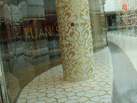 Golden Leaf Mosaic Pattern for Hamam 014