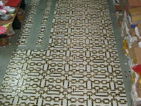 Real Gold Mosaic Hammam Wall 027