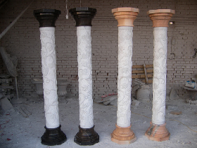Marble Hammam Columns 009