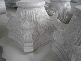 Marble Column for Hammam Decoration 009