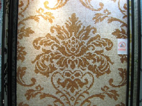 Luxury Golden Mosaic Hammam Wall 016