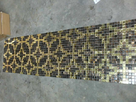 Golden Leaf Mosaic Pattern for Hamam 001
