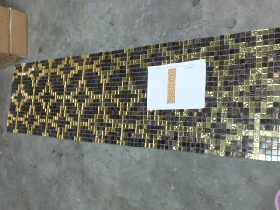 Golden Leaf Mosaic Pattern for Hamam 002